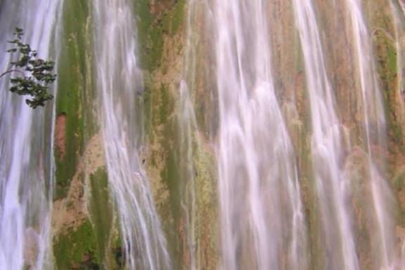 limon waterfall dominican republic