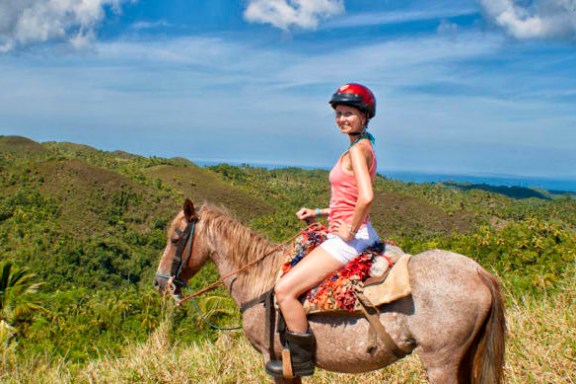 limon waterfall dominican republic